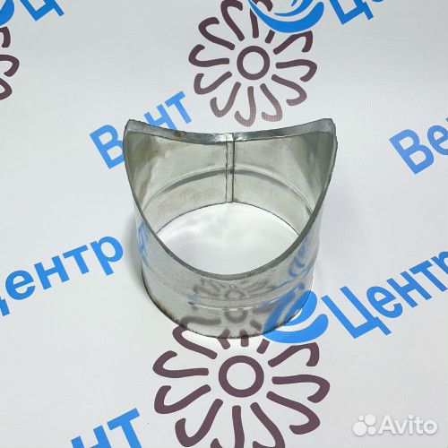 Врезка для круглых воздуховодов d250х250 мм оцинкованная