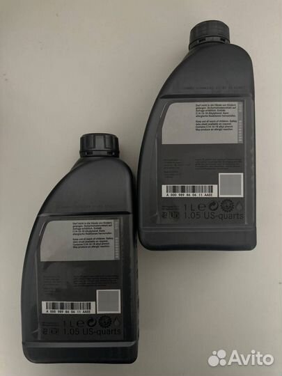 Mercedes Engine oil 5w-40 оригинал