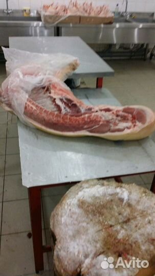Мясо свинины в п/тушах охл. Беспл. доставка по Рзн