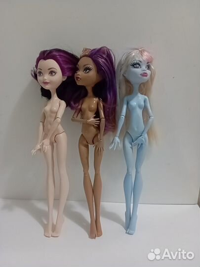 Лот кукол монстр хай и эвер автер хай
