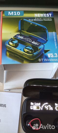 Беспроводные наушники М 10