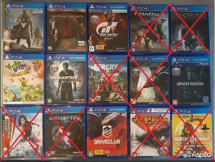 Игры Sony Playstation 4