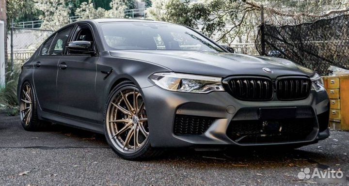 Кованые диски в стиле HRE для BMW 5 Series R21