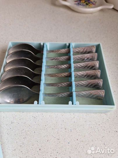 Набор кофейных ложек СССР