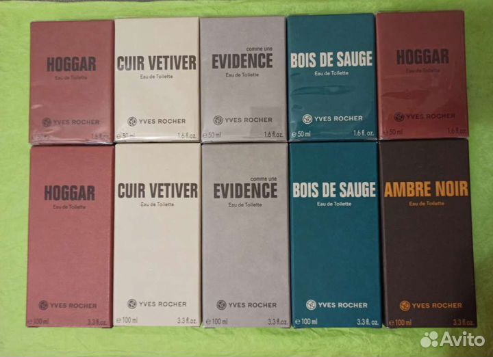 Парфюмерная вода, туалетная вода Ив Роше