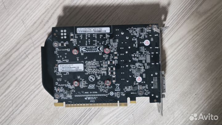 Видеокарта gtx 1050 ti palit