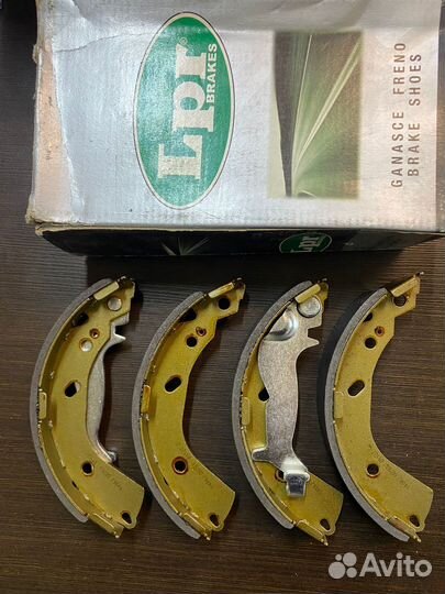 Колодки барабанные задние Hyundai Getz (180мм)