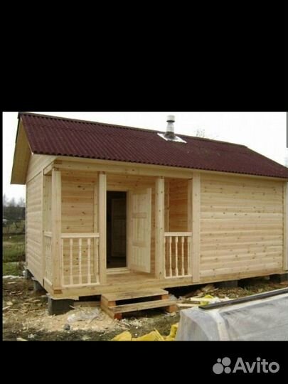 Строительный бани