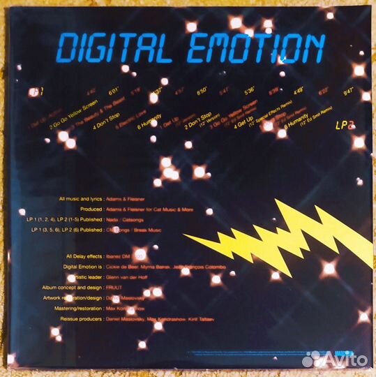 Digital Emotion-1984/2024 2LP Colour Vinil New