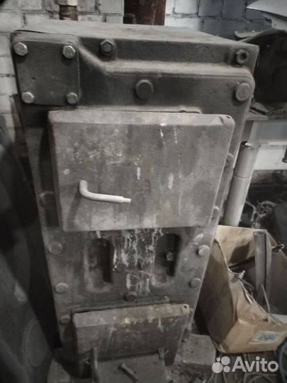 Твердотопливный котёл кчм 5 секций