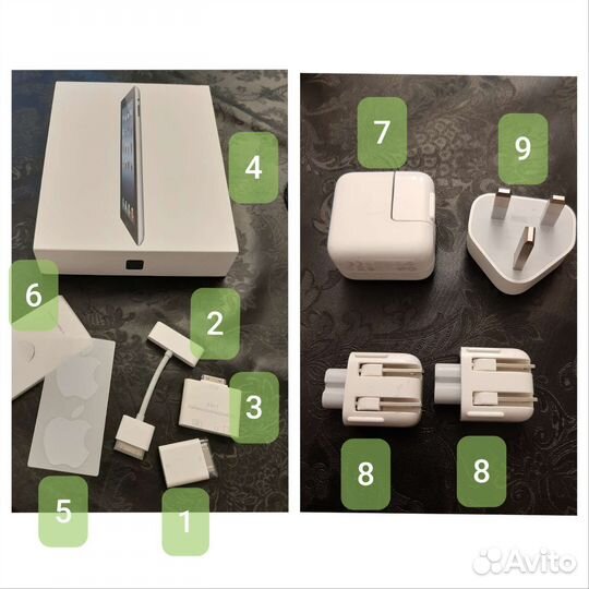 Аксессуары Переходники для iPad 2 и iPhone 4