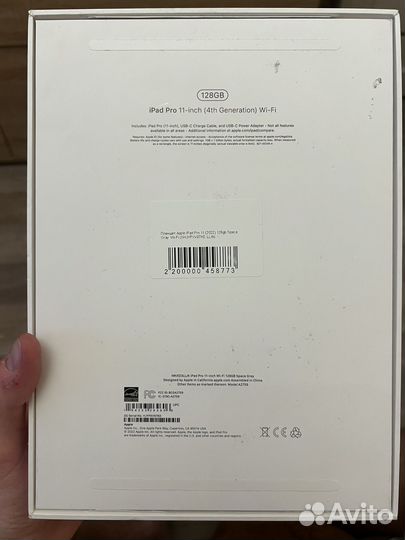 iPad Pro 11 (4-го поколения ) 128 GB M2