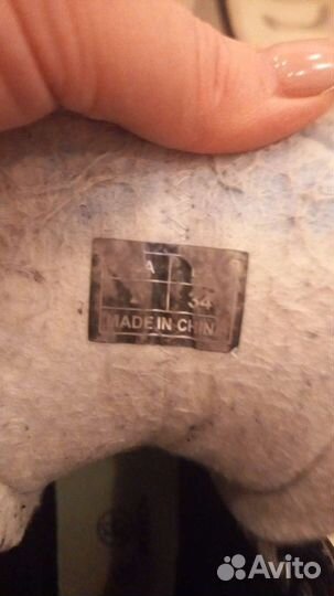 Коньки ссм 34размер