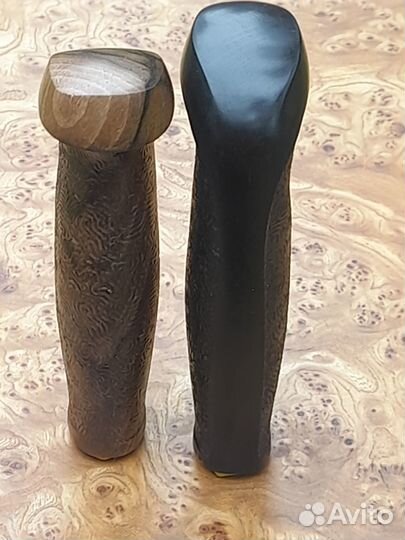 Готовые рукоятки ножей с титановой гардой