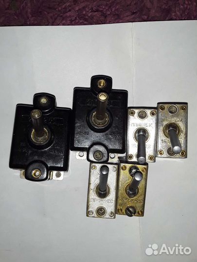 Тумблеры, микропереключатели СССР