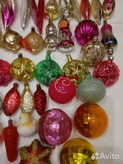 Елочные игрушки СССР