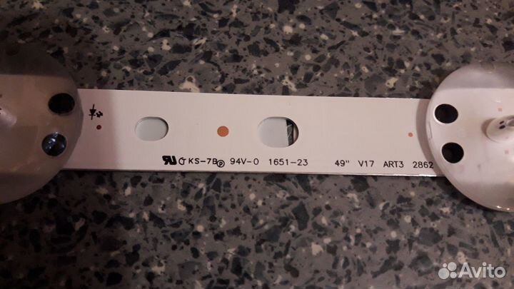 Led подсветка к LG49lj622, 49UJ675V-ZC 2план12Led