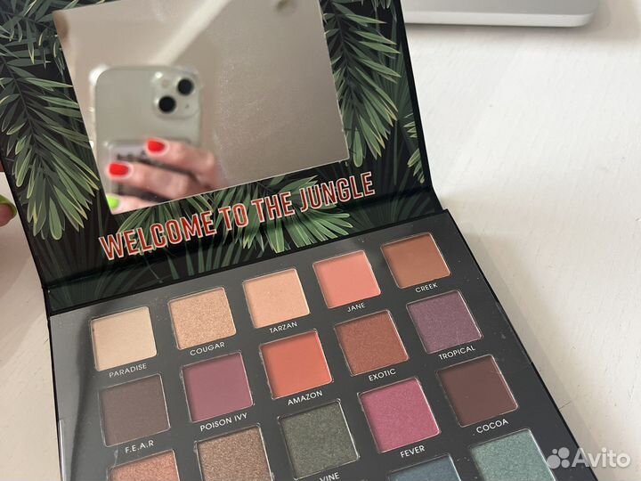 Палетка теней с айхерб новая tecnnic be fearless