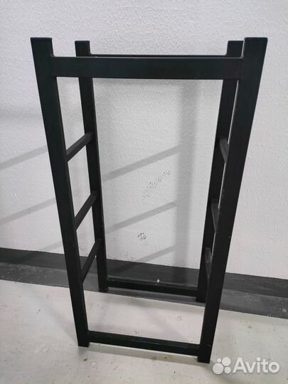 Дровница металлическая