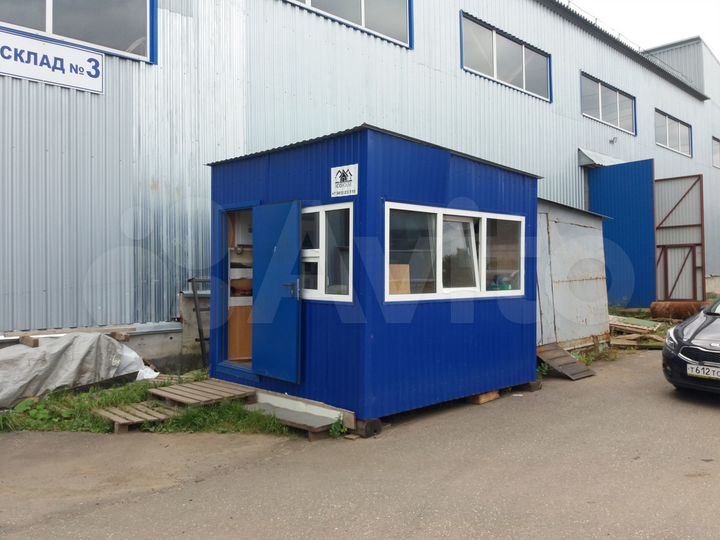 Складское помещение, 222 м² с кран-балкой