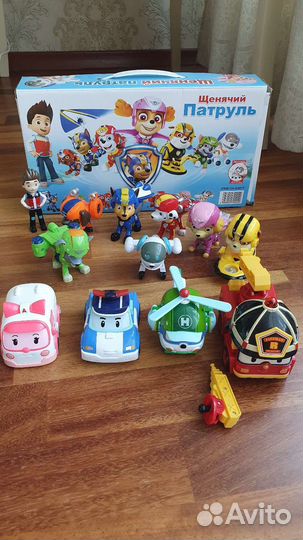 Робокар, щенячий патруль