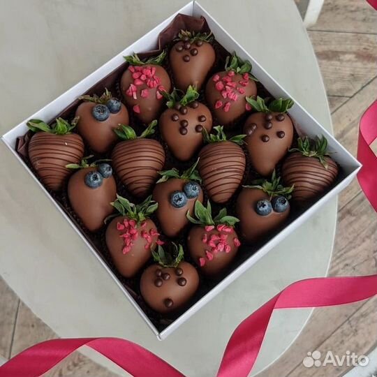 Клубника в шоколаде