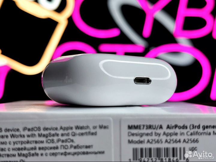 Беспроводные наушники apple airpods 3