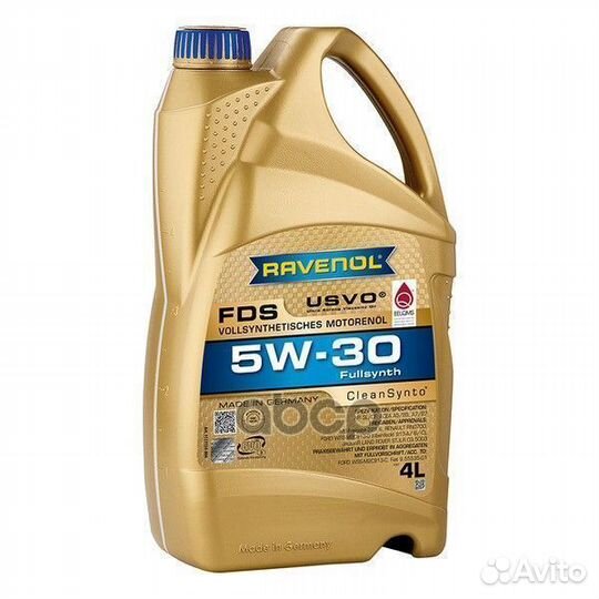 Масло ravenol FDS 5W-30 (4л) Ravenol
