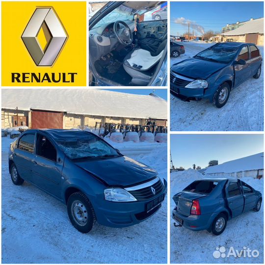 Кузов renault logan разбор