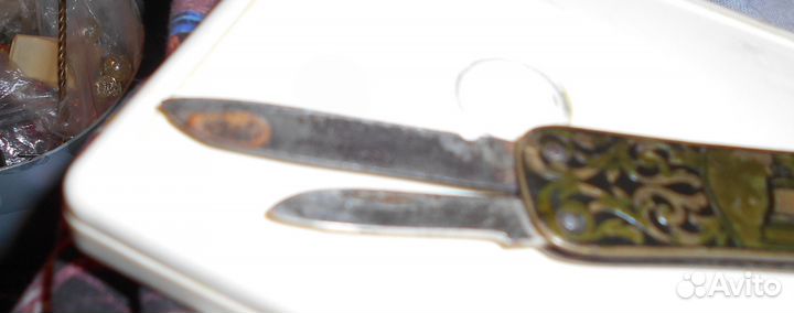 Старенький складной нож