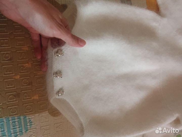 Боди из шерсти с длинным рукавом