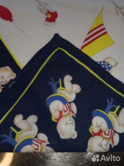 Мишки книжки платочек хлопок