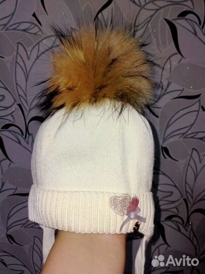 Шапка детская зимняя