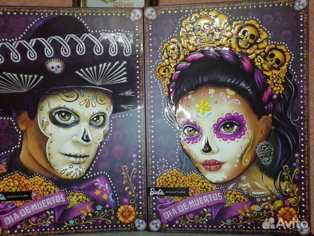 Barbie и Кен Диа Де Муэртос