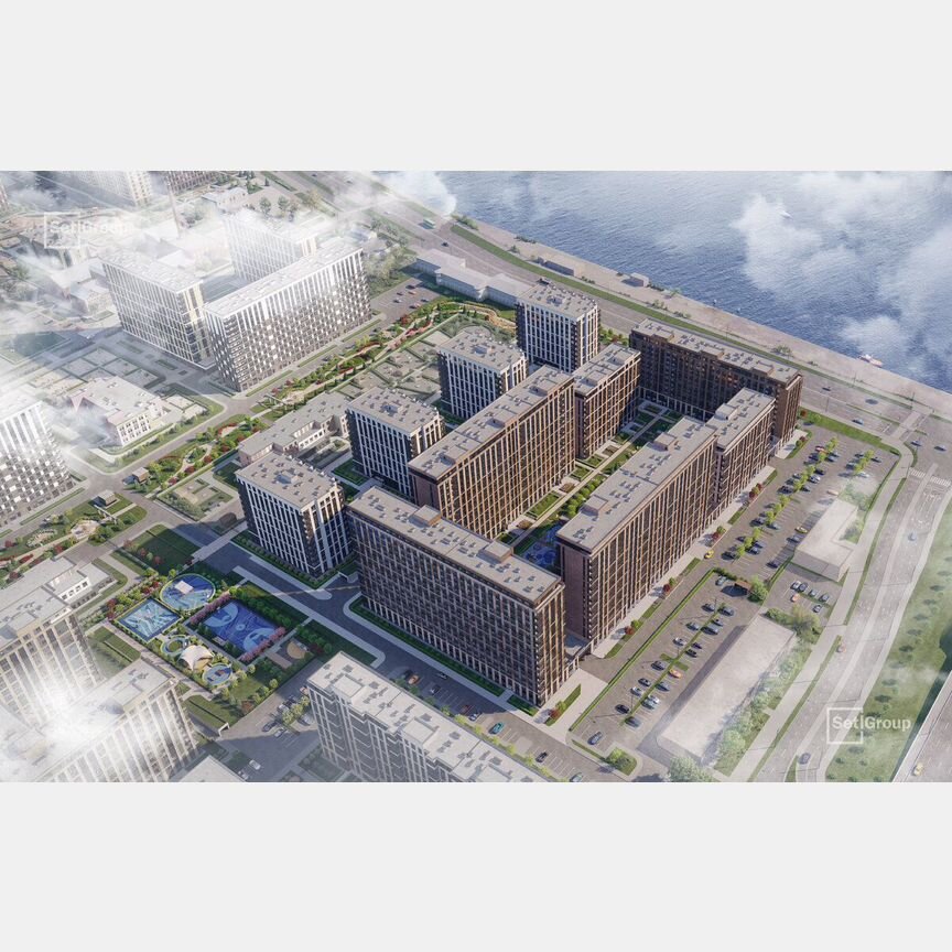 1-к. квартира, 34,5 м², 7/17 эт.