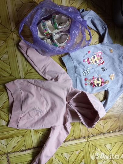 Детские вещи пакетом для девочки