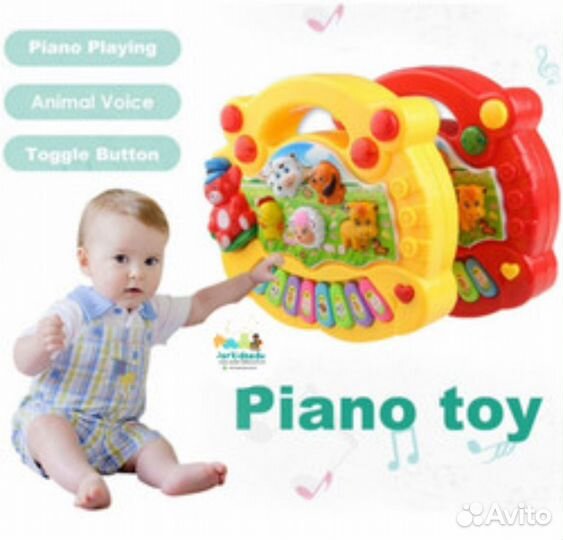Развивающая игрушка пианино детское