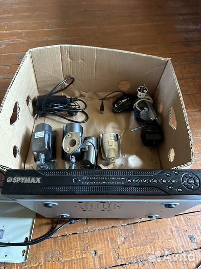 Комплект видеонаблюдения уличный б/у