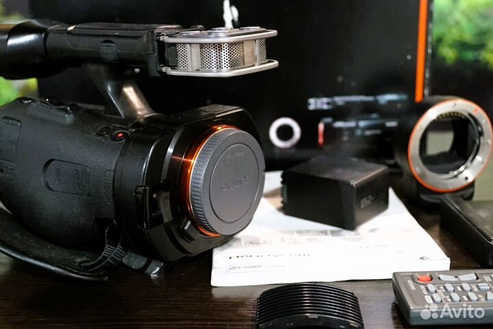 NEX-VG900E полнокадровая видеокамера со сменной оп