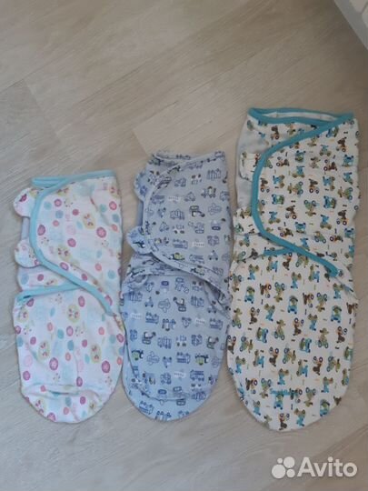 Пеленка кокон на липучках