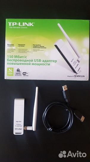 Wifi адаптер Tp-link tl-wn722n rev.1.0