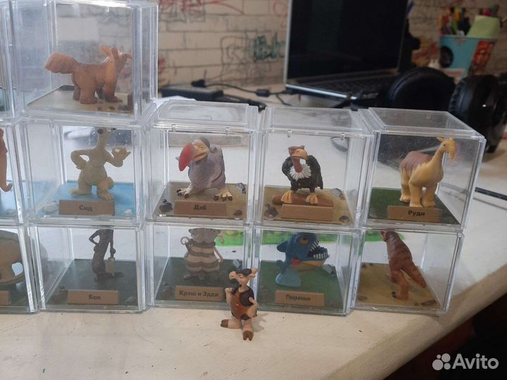 Фигурки героев ледникого периода