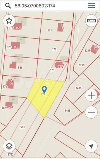 Участок 15,4 сот. (ИЖС)