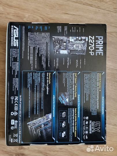 Материнская плата с процессором z270 6700k