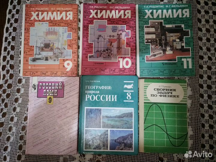 Школьные учебники - справочники- 