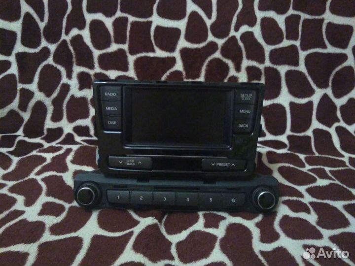 Магнитола хендай солярис