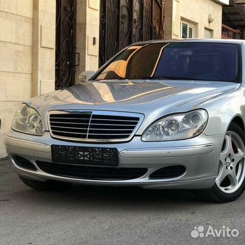 Бампер передний в цвет Mercedes S-Class W220
