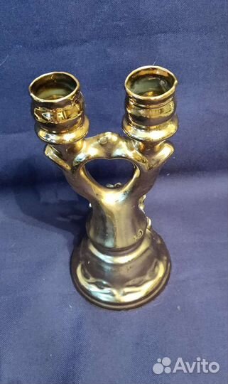 Подсвечник керамика