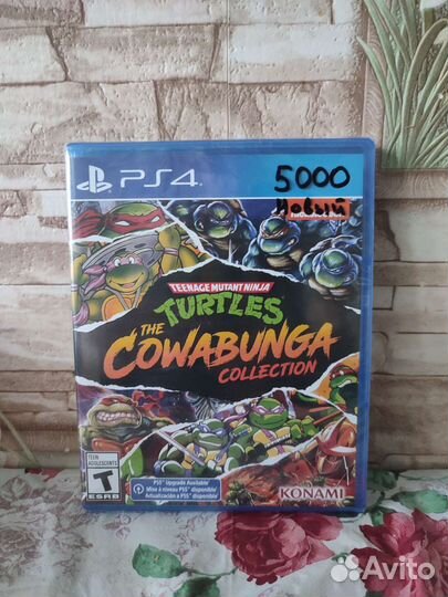 Диск tmnt the Cowabunga (новый) для ps4