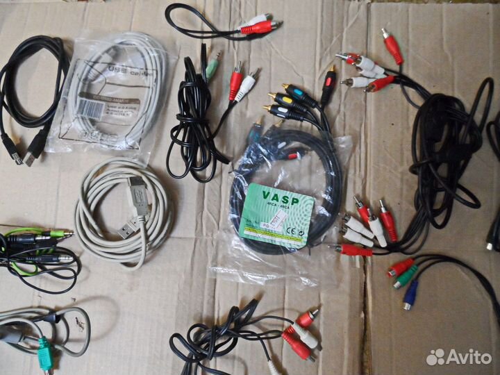 Кабели аудио, видео, USB